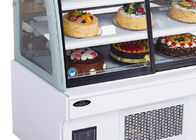 कूलिंग फास्ट 1800 मिमी 900 डब्ल्यू केक डिस्प्ले फ्रिज