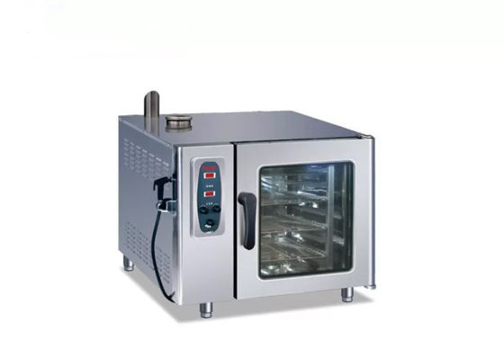 आसान क्लींजिंग 910 मिमी 12.5kw कॉम्बी ओवन व्यावसायिक रसोई