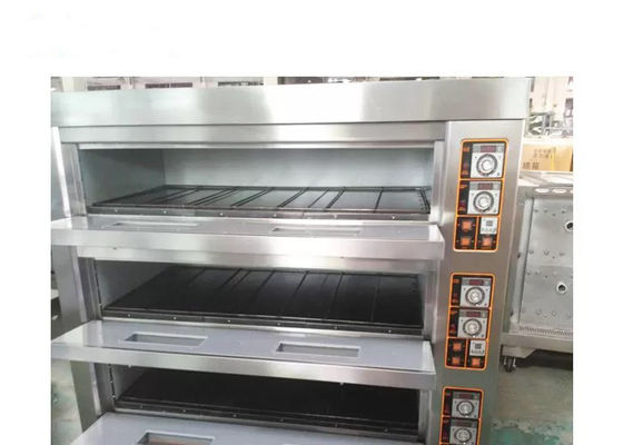 एनालॉग थर्मोस्टेट एसएस 430 380 वी औद्योगिक बेकिंग ओवन