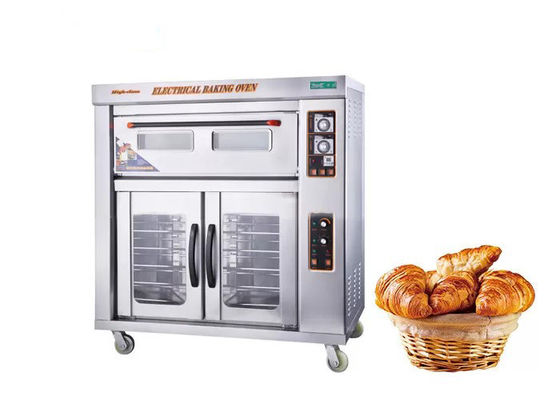 बेकरी की दुकान के लिए 1300 मिमी 9.4kw बेकरी संवहन ओवन