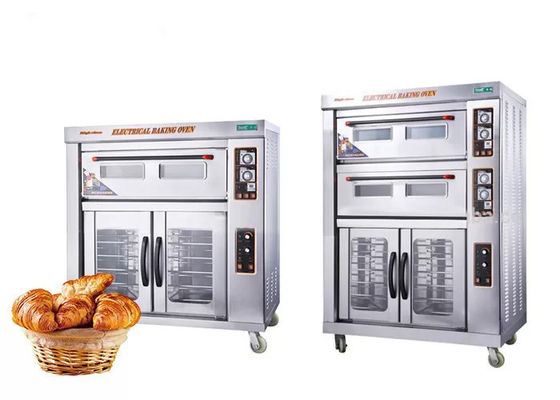 बेकरी की दुकान के लिए 1300 मिमी 9.4kw बेकरी संवहन ओवन
