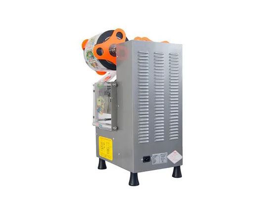 प्लास्टिक की बोतल के लिए 0.36kw 24 किग्रा कप सीलर मशीन
